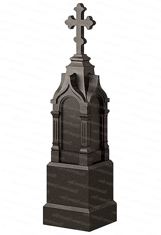 Памятник с крестом в Миоры на могилу фото